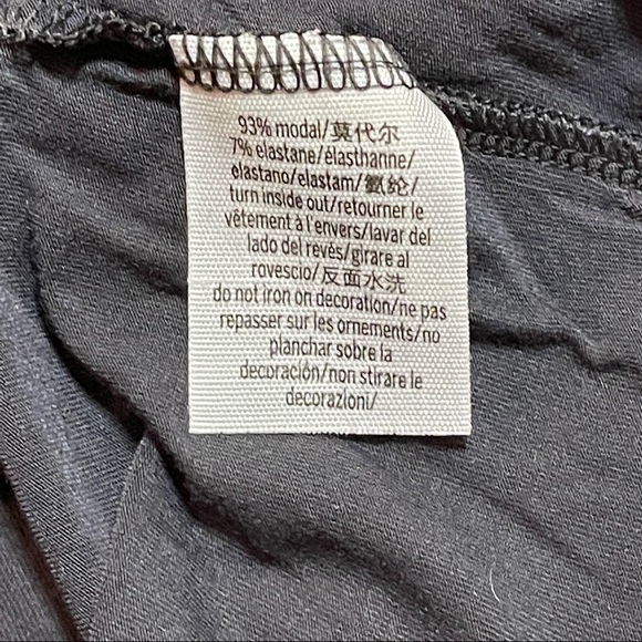 VS PINK Super Soft 3/4 Sleeve Open Back Logo Tee Size Small - Picture 4 of 7